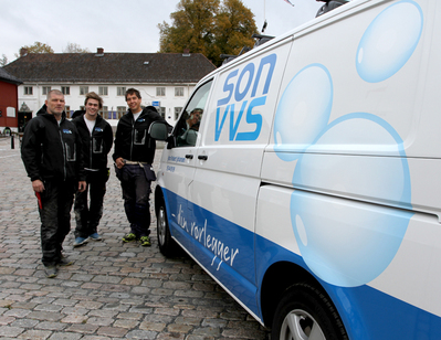 Bilde av firmabil Son VVS